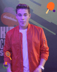 head nod arms crossed GIF by Kids Choice Sports 2017