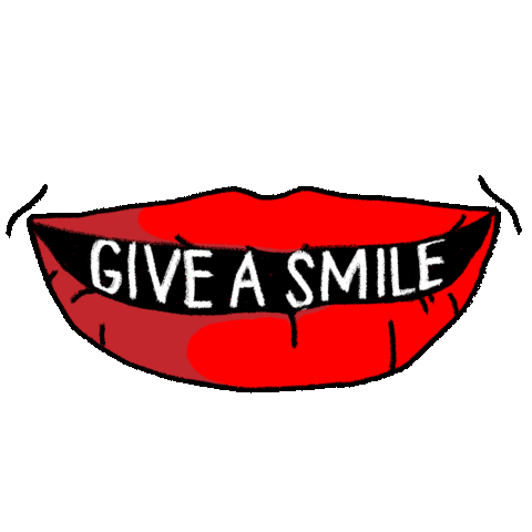 Lips Smile Sticker by Kochstrasse™