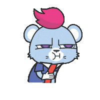 Angry Mood Sticker by Loaded Lions