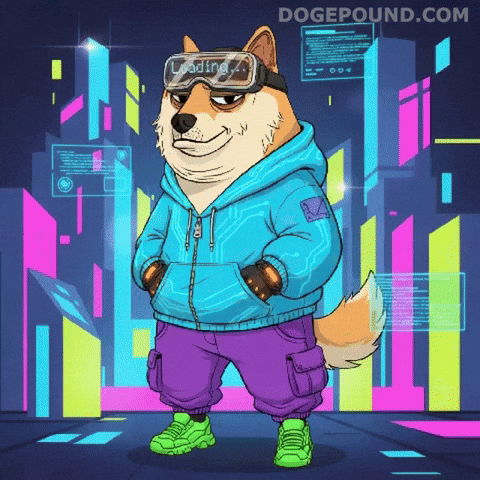 Shiba Inu Waiting GIF by Doge Pound