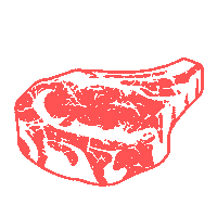 Prime Rib Beef Sticker by Primebeef Co.