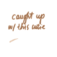 Gathering Catch Up Sticker
