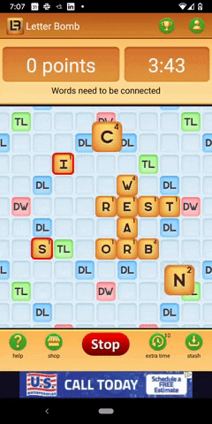 letterbombgame giphyupload game wordgame letterbomb GIF