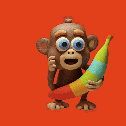 Hungry Monkey GIF