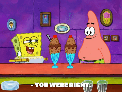 season 7 growth spout GIF by SpongeBob SquarePants