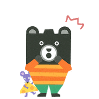 sencorp surprise bear cheer shy Sticker