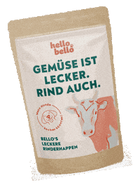 Hund Sticker by HelloBello Frischfutter