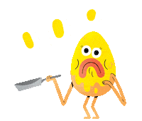 Hungry Breakfast Sticker