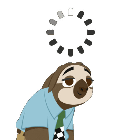 Thinking Buffering Sticker by Walt Disney Animation Studios