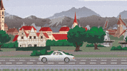 car clouds GIF by South Park 