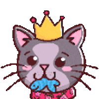 joeygundy cat twitch spin gamer Sticker
