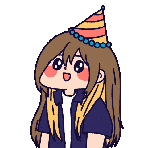 Talking Happy Birthday Sticker