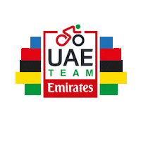 Rainbow Cycling Sticker by Rafał Majka