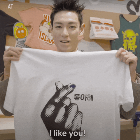 I Like You Top GIF