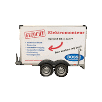 Bosseelektro elektro bosse Sticker