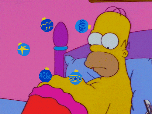 datagifs giphyupload christmas hungry simpsons GIF