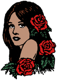 Girl Rainbow Sticker by Free & Easy