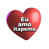 prefeituradeitapema itapema eu amo itapema Sticker
