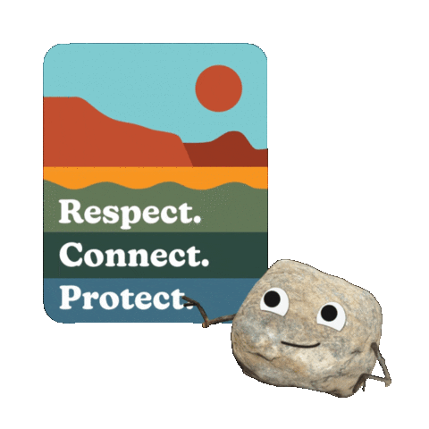 conservationlands giphyupload rock respect climate Sticker