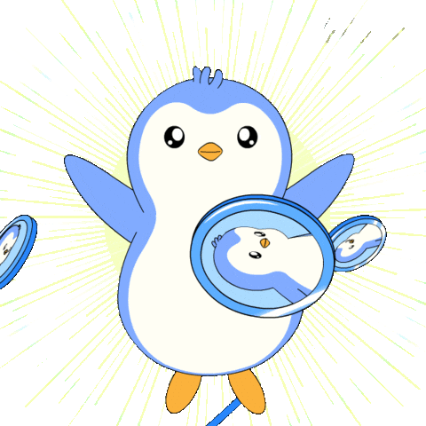 Crypto Penguin Sticker by Pudgy Penguins