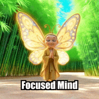 Meditation Focus GIF by BuddhaFlyJourney