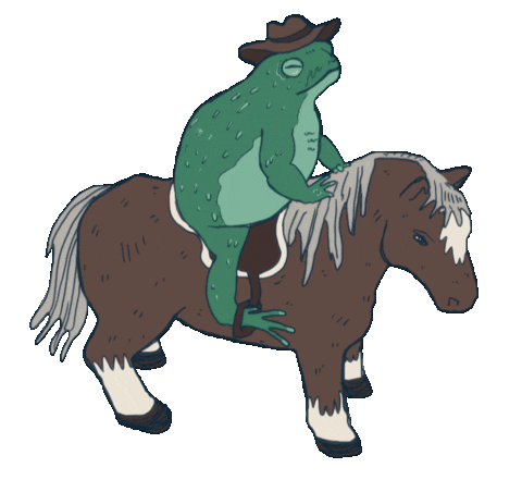 milario travel gay horse vibe Sticker