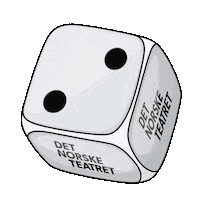 Dices Ivar Aasen Sticker by Det Norske Teatret