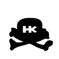 Skull Paintball Sticker by HK Army