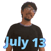 July 13 Sticker