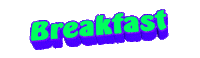 breakfast Sticker