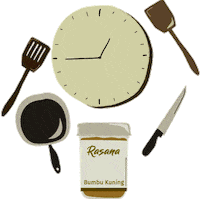 Family Cook Sticker by Rahsa Nusantara