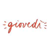 Days Giovedi Sticker