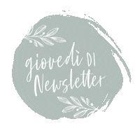 Newsletter Giovedi Sticker by plumacreativa