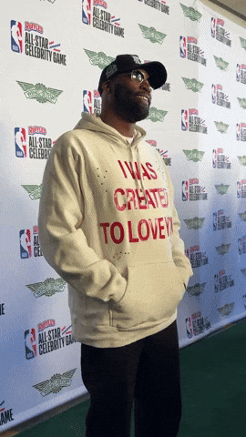 Valentines Day Im Here GIF by NBA