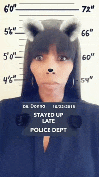 Dr Donna Cant Sleep GIF by Dr. Donna Thomas Rodgers