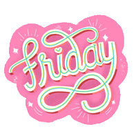 Friday Vickyevas Sticker