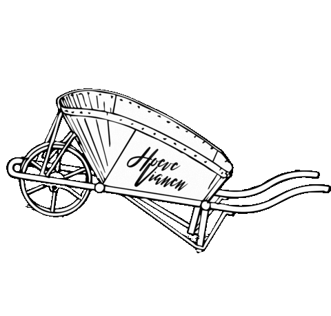 hoevevianen giphyupload tuin vianen kruiwagen Sticker