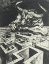 Maze Minotaur GIF by GIF IT UP
