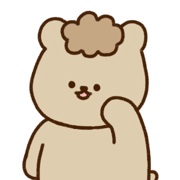 ra_ssom giphyupload cute bear come on Sticker