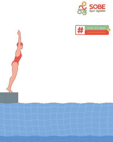 Sport Swimming Sticker by SOBE Vakfı