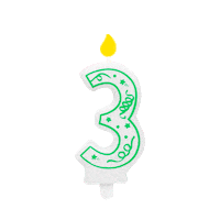 Anniversaire Bougie Sticker by McCormick France