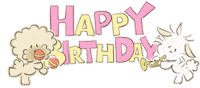 Happy Birthday Dancing Sticker by pupumaru
