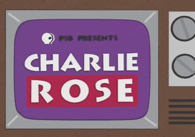 charlie rose pbs GIF by South Park 