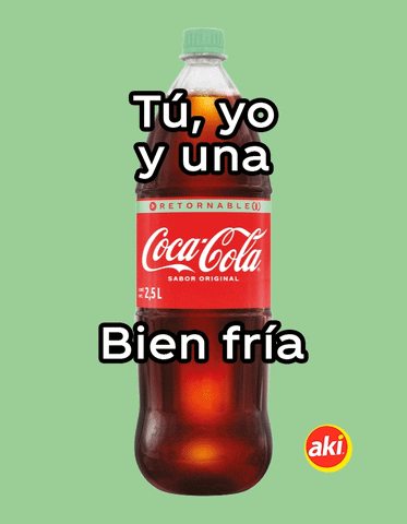 Coca Cola Soda GIF by Súper Akí