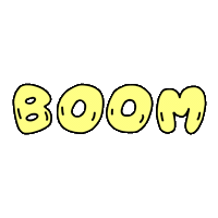 Blowing Up Sticker by herbertonic