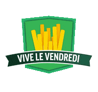 French Fries Friday Sticker by Cavendish Farms