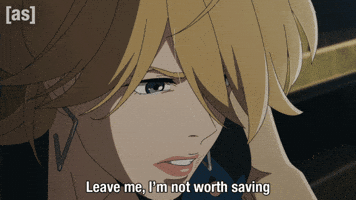 Sad Leave Me GIF by Adult Swim