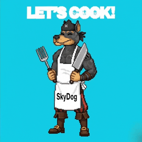 Hungry Dog GIF by SkyDog Social
