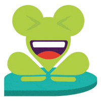 Happy Relax Sticker by kolbicr