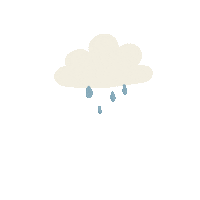 macarenadepaoli lluvia nube llueve upalala Sticker